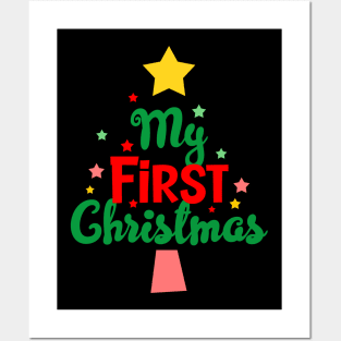 Christmas Tree Baby Posters and Art